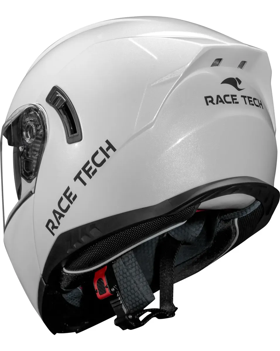Capacete Robocop Race Tech Signal Articulado Escamoteável — foto 2