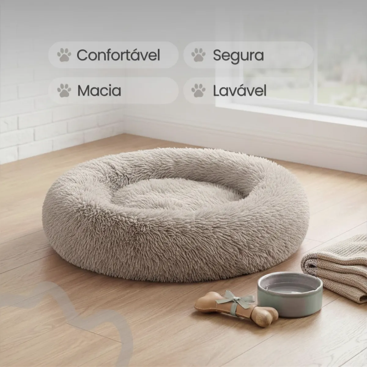 Cama Redonda Fofa 60cm