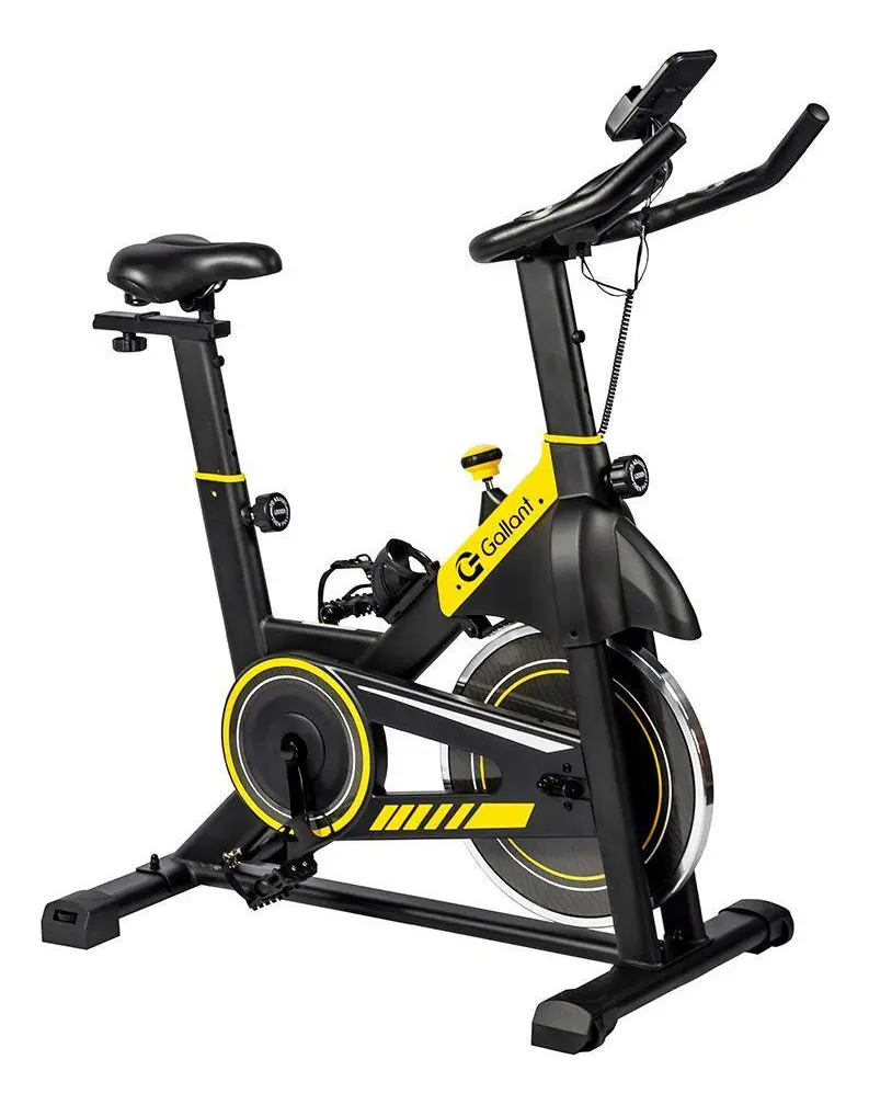 Bicicleta Ergométrica Spinning Gallant Elite Magnética Ate 120kg Roda De Inercia 13kg (GSB13HMGA-PT)