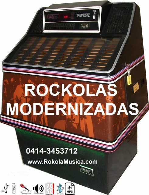 Rockolas Antiguas Modernizadas