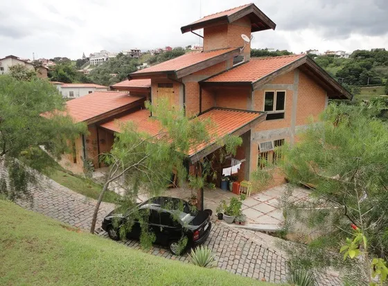  Casa Condom. Rústica Estilo Fazenda Iluminação , Ventilação , Jardim , Vista ,linda Demais 