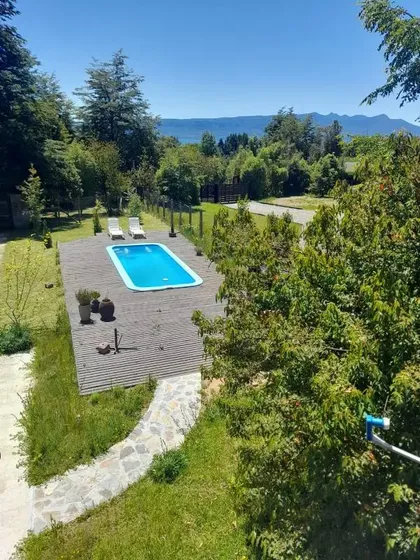 Casa Amoblada En Villarrica Con Piscina Y 4 Habitaciones