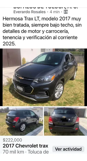 Chevrolet Trax 1.8 Lt At