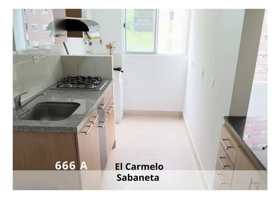 Venda De Hermoso Apartamento En Sabaneta, Sector El Carmelo
