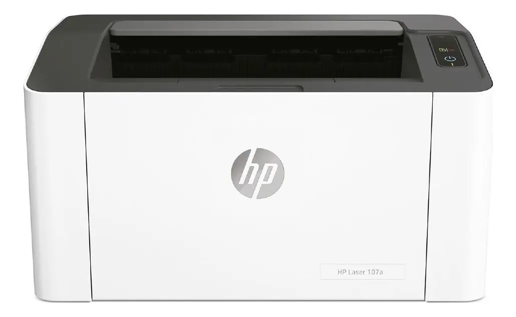 Impressora Hp Laser 107a Monocromática Porta Usb 2.0 De Alta Velocidade 110 A 127 Vca Branco/preto 127v