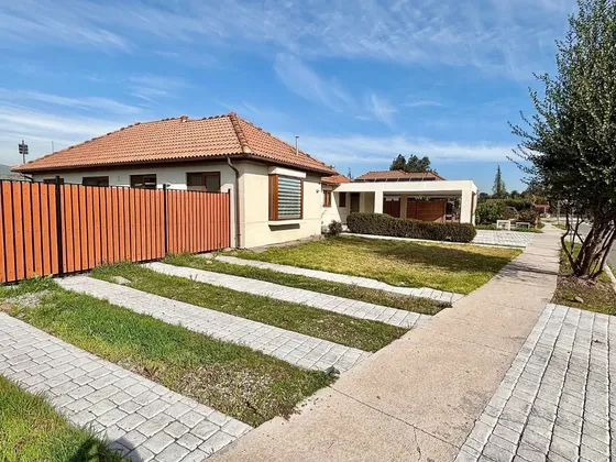 Casa En Condominio Cerrado Y Consolidado, Santa Ana De Chena