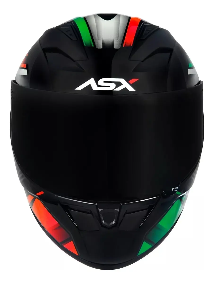 Capacete Para Moto Asx City Diversas Cores + Viseira Fumê — foto 5
