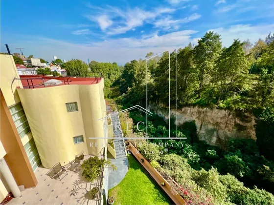 Increíble Residencia, Única En La Cdmx - Hermosa Vista Y Áreas Verdes