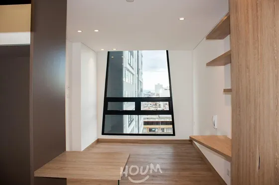 Apartamento En Chapinero Central. 1 Habitación, 19 M², Id: 42307