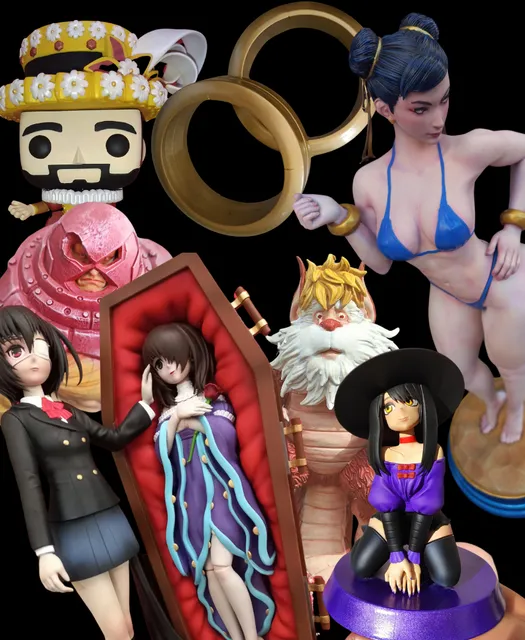 Impresión 3d Fabricación De Figuras 