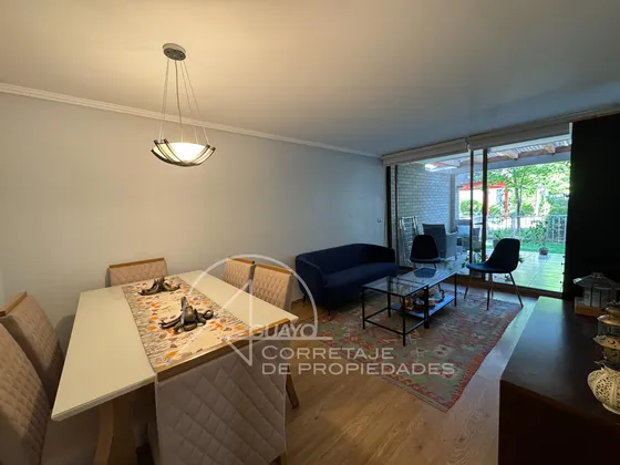 Depto 3d 2b En Primer Piso Con Patio Privado, Huechuraba