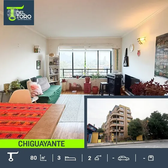 Departamento En Venta De 3 Dorm. En Chiguayante