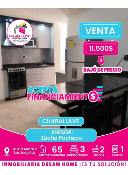 Apartamento En Venta  Las Juajuitas  Charallave