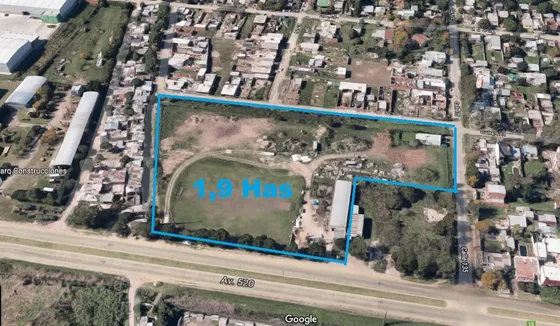 Avda. 520 E/133y135 Fracción 1,9 Has. En Venta En Hernández La Plata