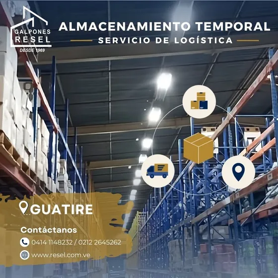 #1712 Galpón De Gran Tamaño Para Almacenaje Temporal Y Servicio De Logística