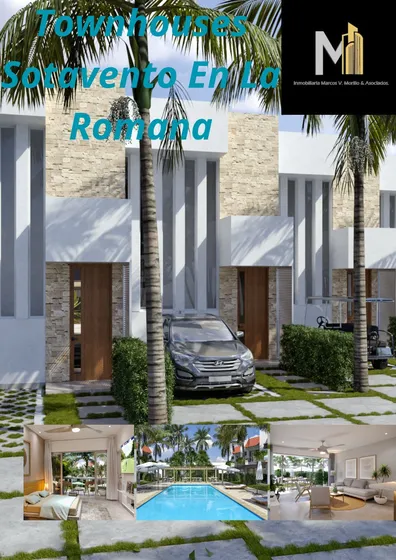 Vendo Townhouses Sotavento En Playa Nueva Romana