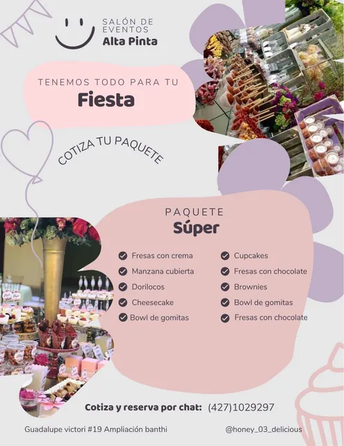 Servicio De Snacks Para Fiestas