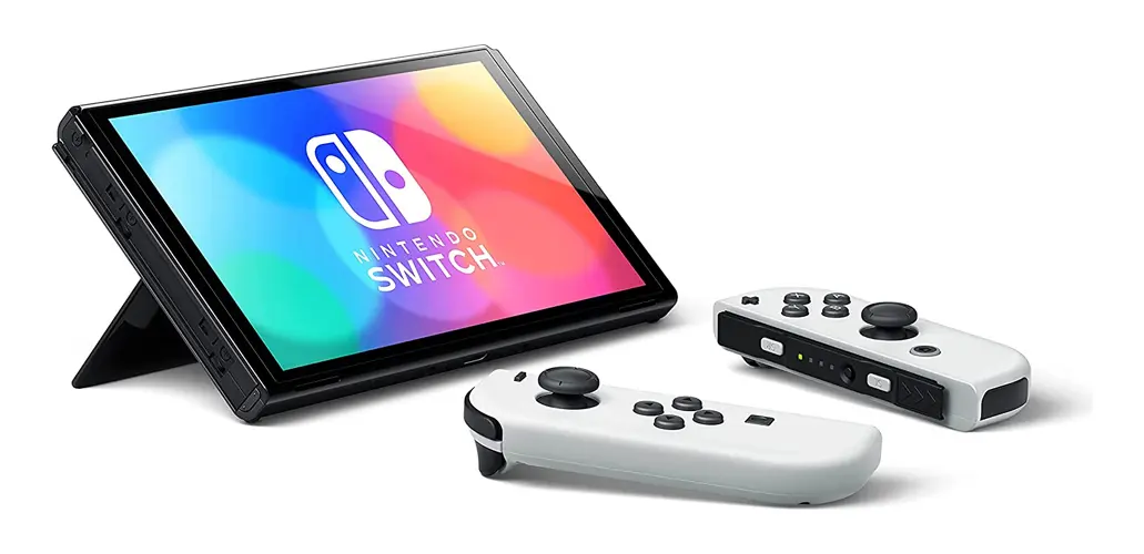 Console Nintendo Switch OLED 64GB com Joy-Con Branco