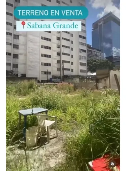 Vendo Terreno 392m2 Sabana Grande 1644
