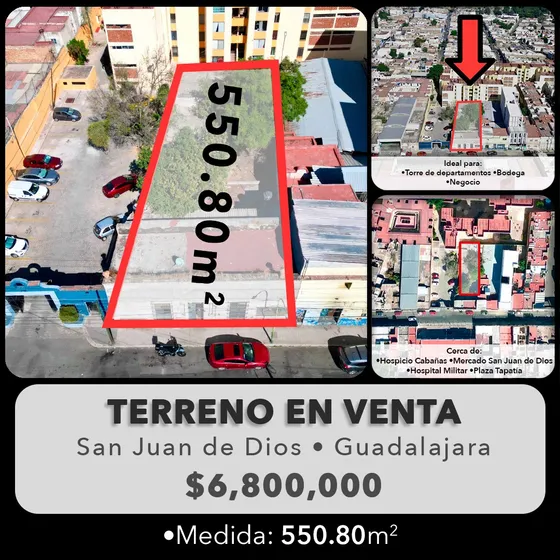 Terreno En Venta En San Juan De Dios