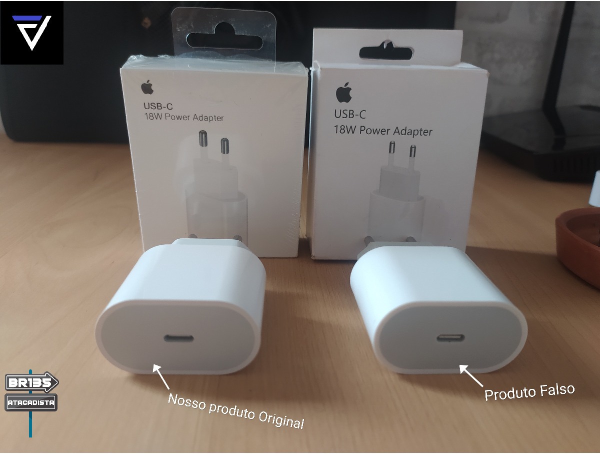 Carregador iPhone 11 Pro 18w (fonte Tipo C) Original