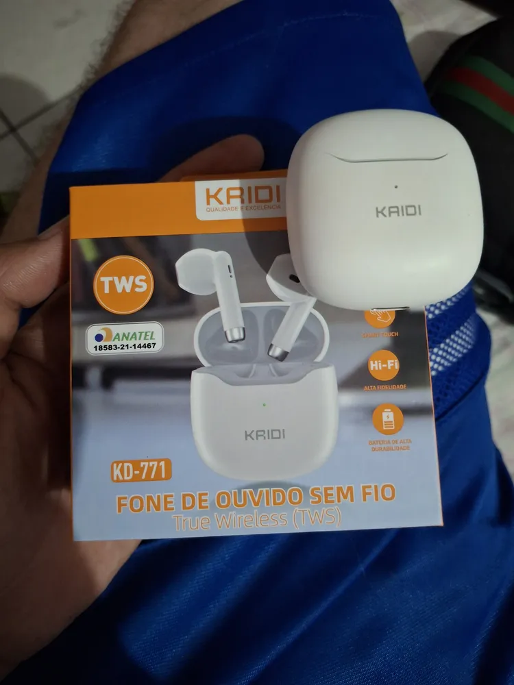 Foto de usuário do Fone Kaidi KD771