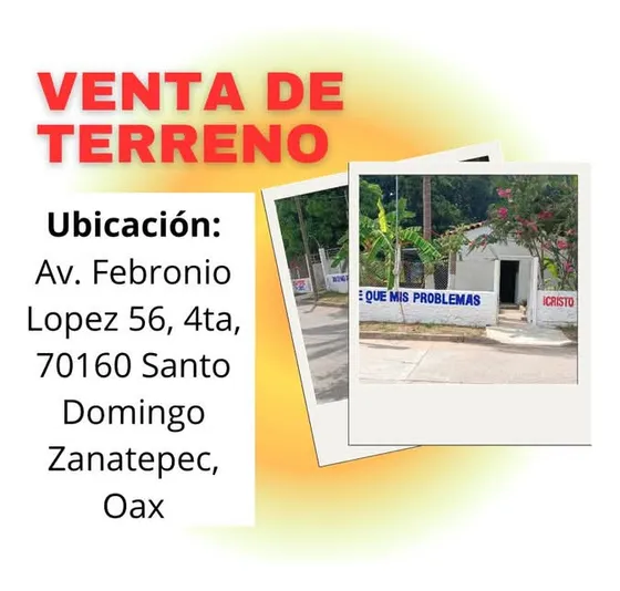 Terreno Con Casa! 