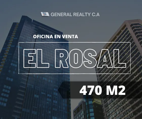 Oficina Amoblada En Venta En El Rosal 470 M2