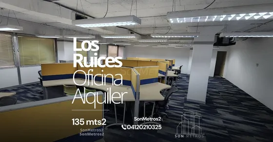 Oficina Amoblada O No Amoblada Alquiler Los Ruices 135 Mts2 Sonmetros2