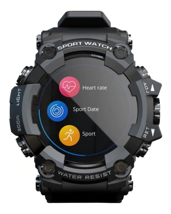Relógio Masculino Smartwatch Shock Sport Attack 2021 Militar | Mercado Livre