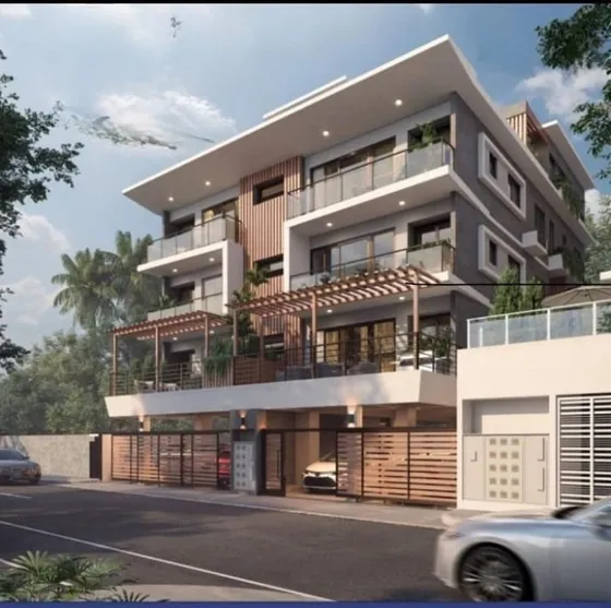 Apartamento De 2 Habitaciones Con Terraza En Urbanizacion Tropical, Av. Independencia