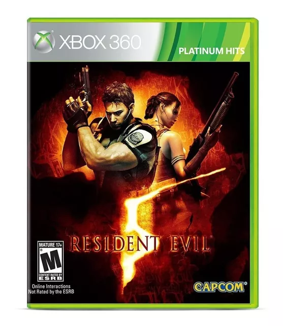 Resident Evil 5 Gold Edition - Jogo XBOX 360 Mídia Física