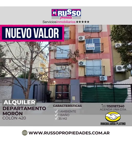 Alquiler De Monoambiente En Morón