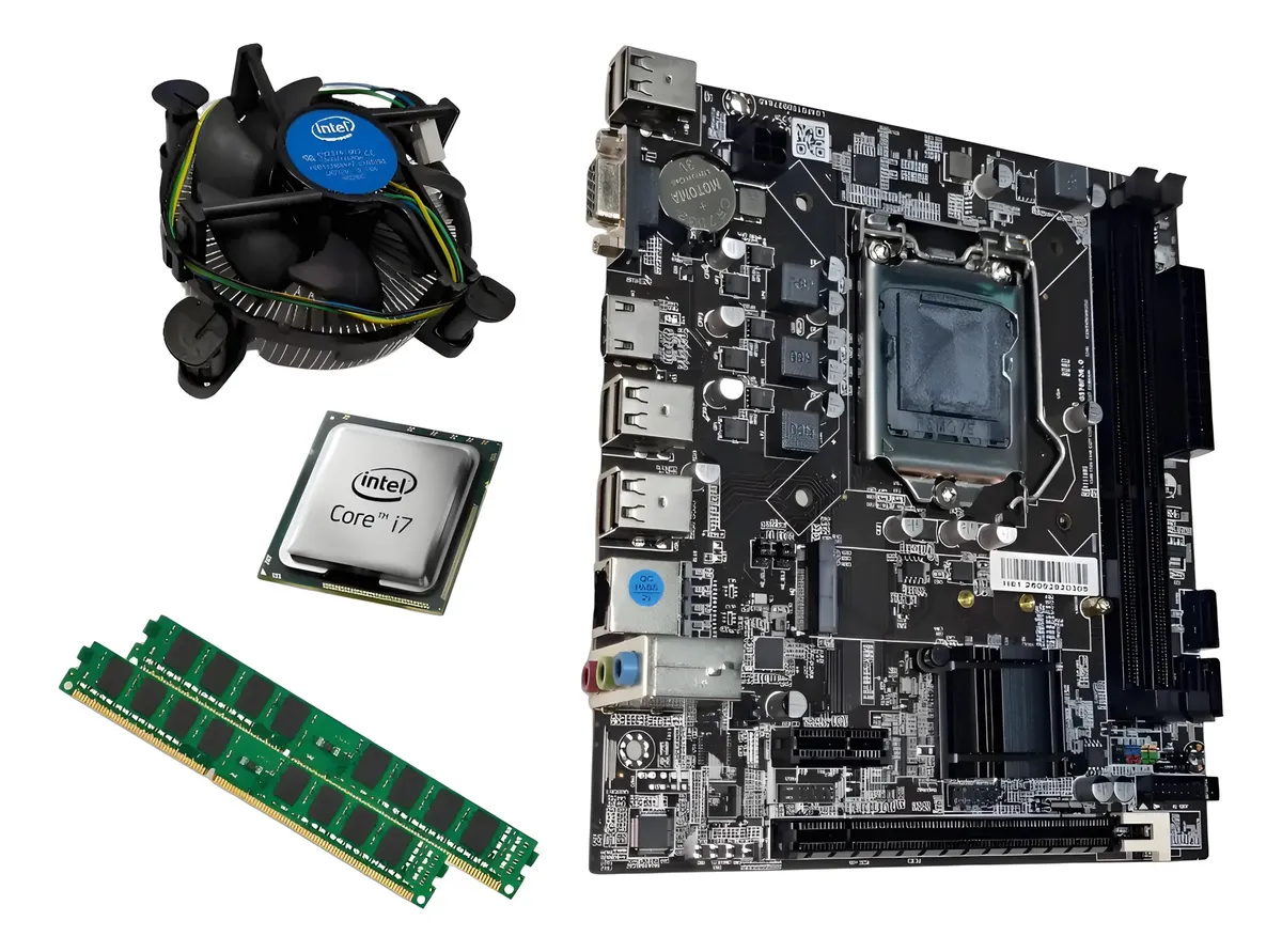 Combo Actualizacion I7 Intel 16gb Ram Mother H81 Cooler Hdmi