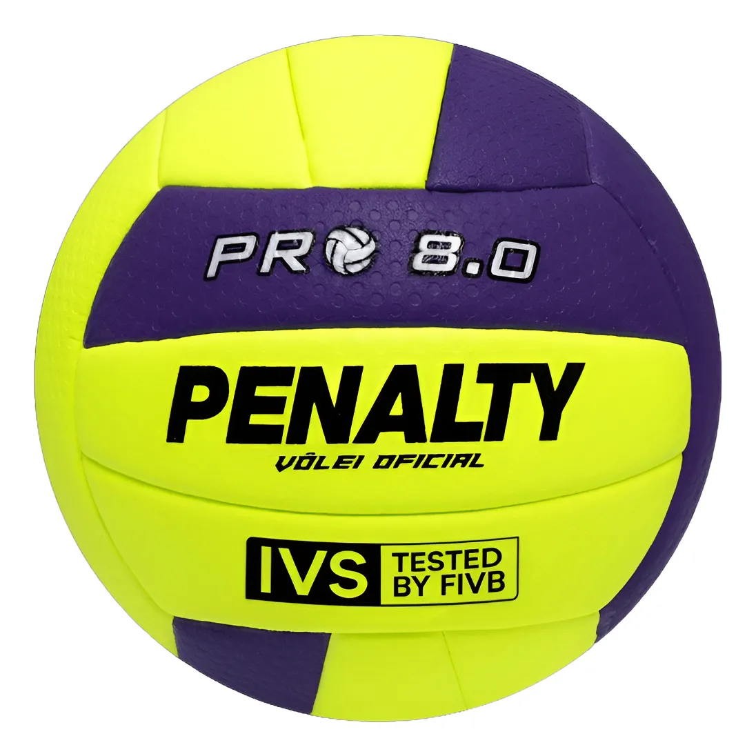 Bola Volei 8.0 Pró Penalty Quadra Selo Fivb Amarelo