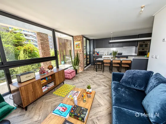 Exclusivo Departamento En El Corazón Verde De Providencia