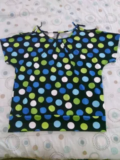 Blusas de pepas rojas hotsell
