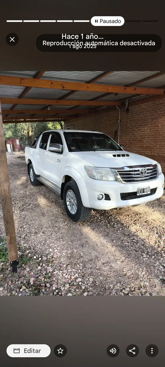 Toyota Hilux Pick-Up 3.0 Cd Srv 171cv 4x2