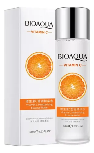 Tônico Bioaqua Vitamin C 120ml Tipo de pele Todos os tipos de pele
