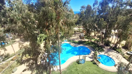 Hermoso Departamento Con Linda Vista. Costa Algarrobo Norte