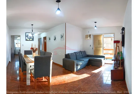 Departamento 3 Amb, Cochera, Balcón, Documentación Completa 