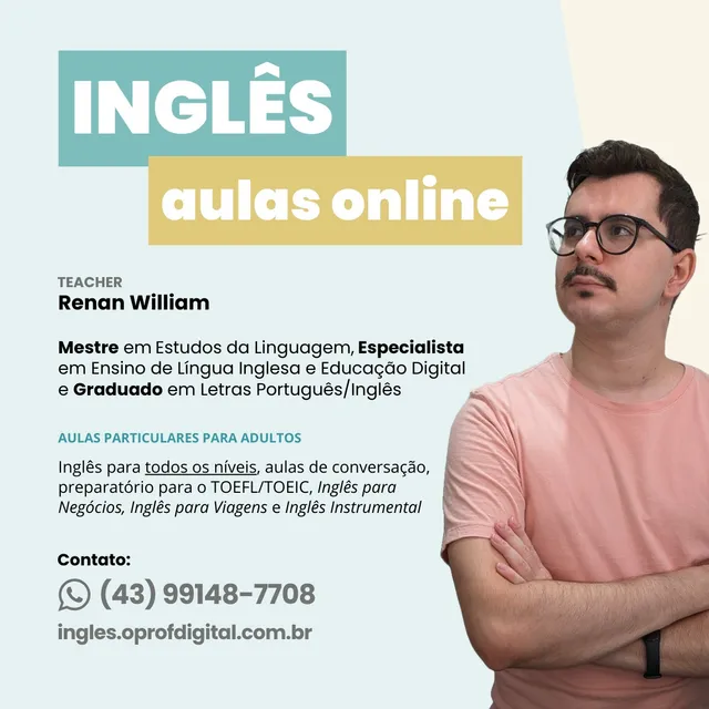 Aulas De Inglês Online