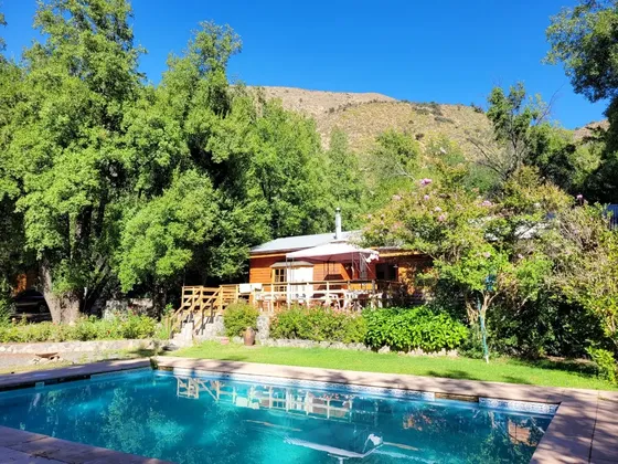 Cajón Del Maipo, Ingenio, Hermosa Parcela, Casa Y Piscina.