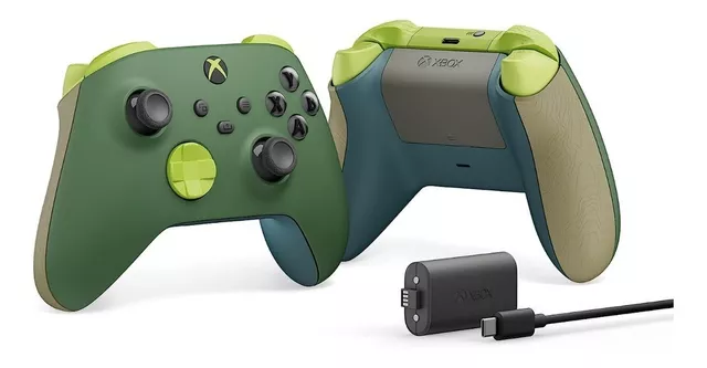 Control Inalámbrico Xbox Series X, s, Xbox One Especial Remix Verde