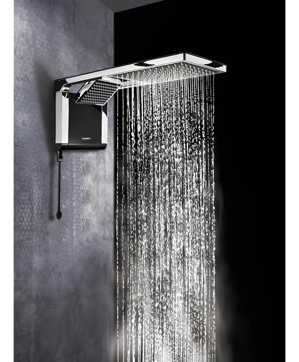 Espelho LED Redondo Touch 3 Cores de Luz Com Desembaçador e D