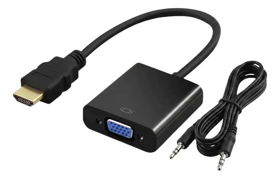 ADAPTADOR HDMI A VGA HDTV TO VGA GENERICO CB191P