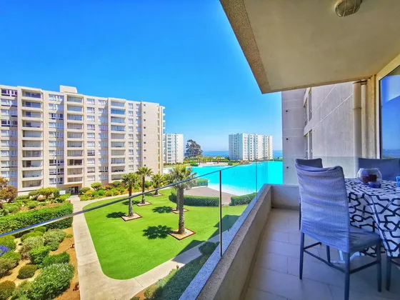 Depto Venta Papudo Laguna 2 Dorm 2 Bañ Vista Amoblado