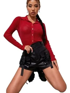 Blusas transparentes rojas hotsell