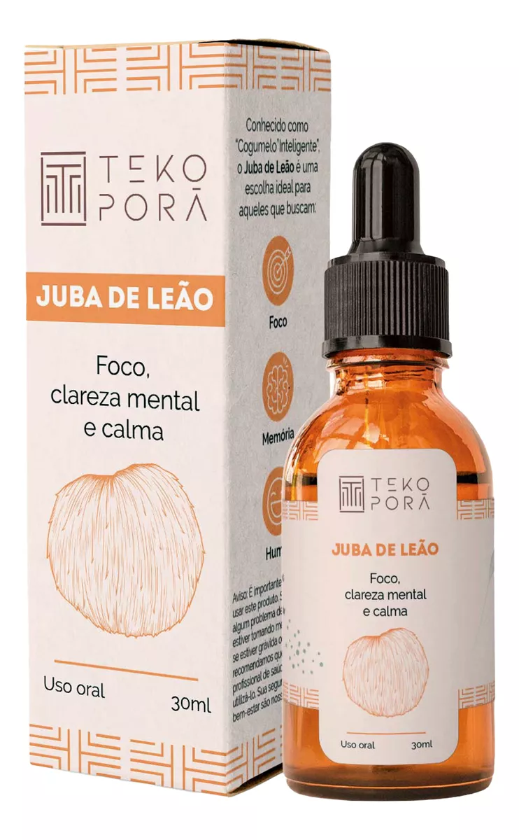 Extrato Juba De Leão - Hericium Erinaceus 60ml