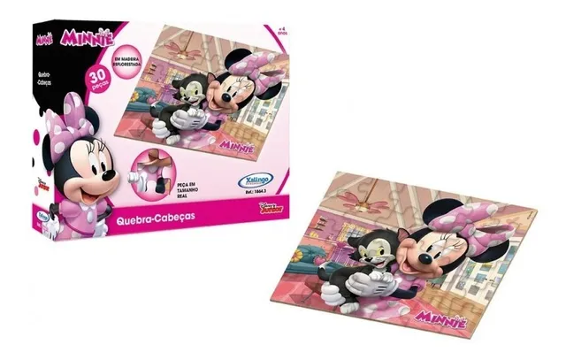 Quebra Cabeça Puzzle Disney Halloween 100 Peças Jak